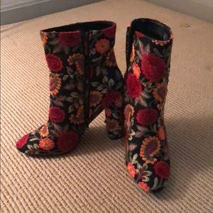 Floral Boots